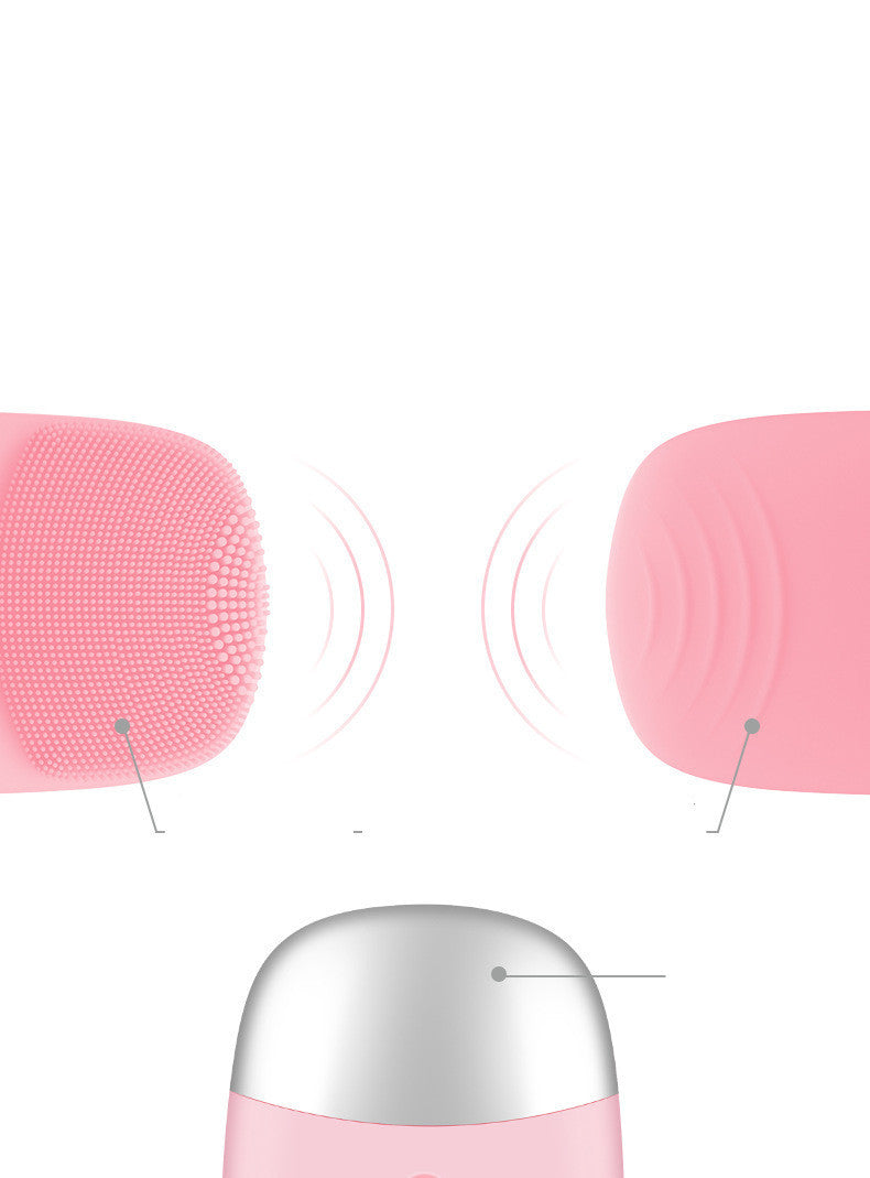 2-in-1 Silicone Face Brush: Deep Cleansing & Gentle Exfoliation for Glowing Skin