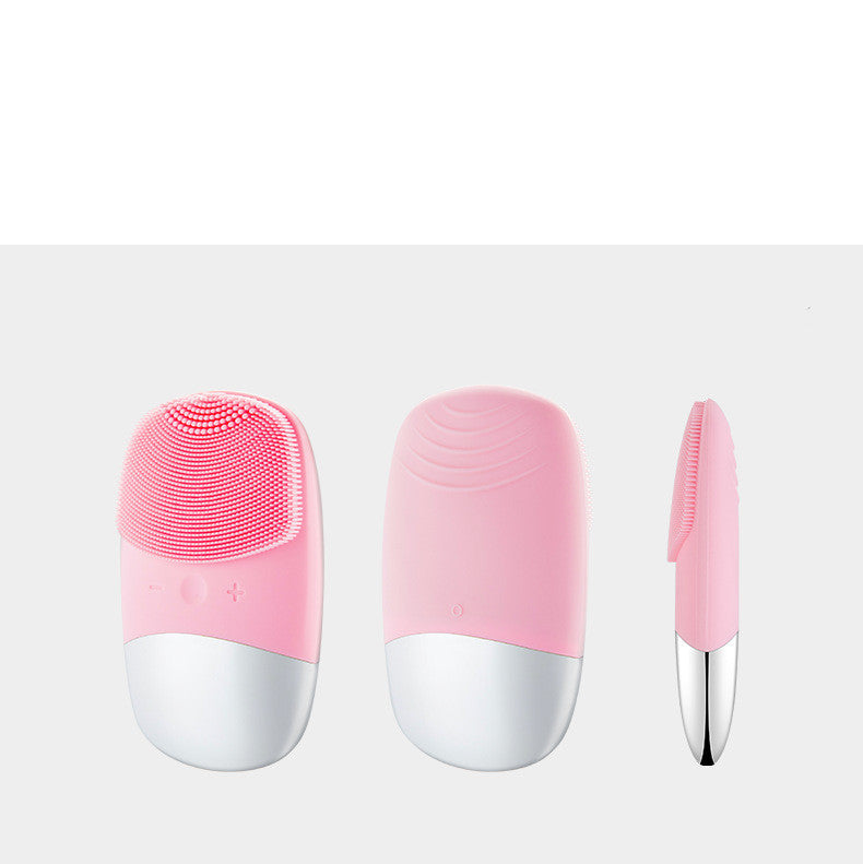 2-in-1 Silicone Face Brush: Deep Cleansing & Gentle Exfoliation for Glowing Skin