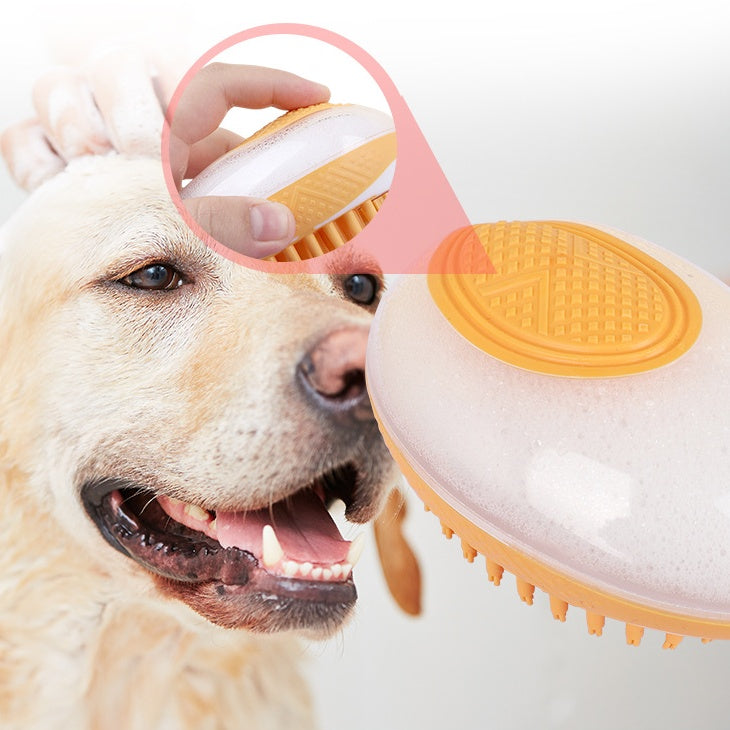 Smart Pet Grooming Brush—Self-Cleaning Deshedding Tool for Dogs & Cats