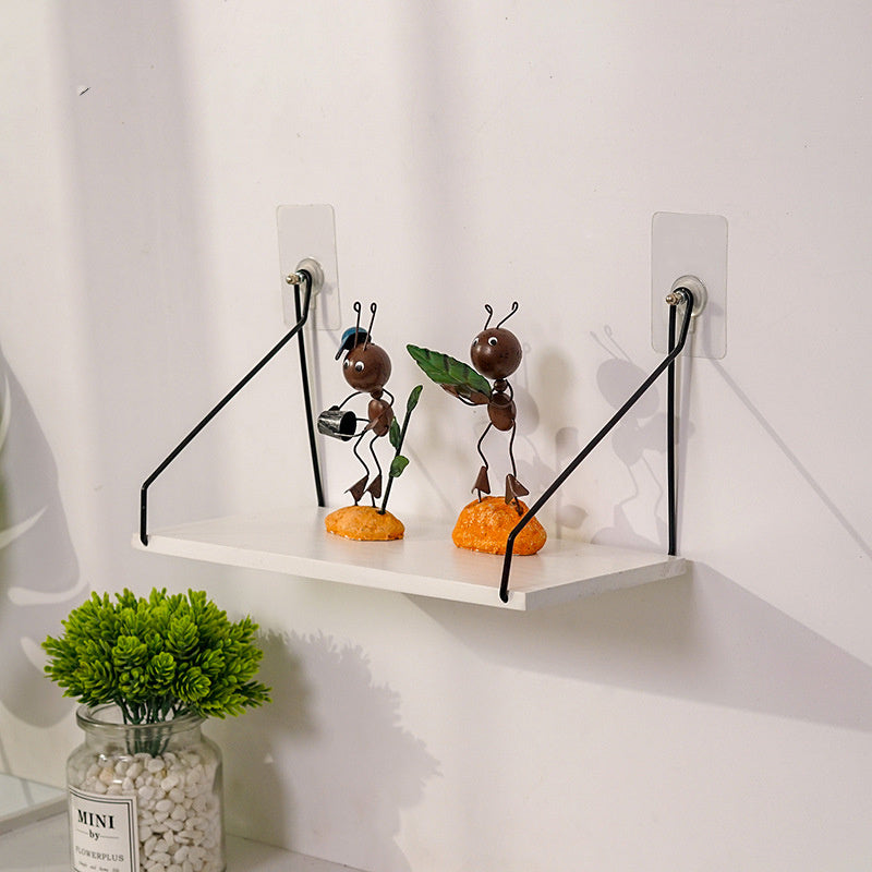 Creative Home Living Room Bedroom One Word Partition Storage Rack Finishing