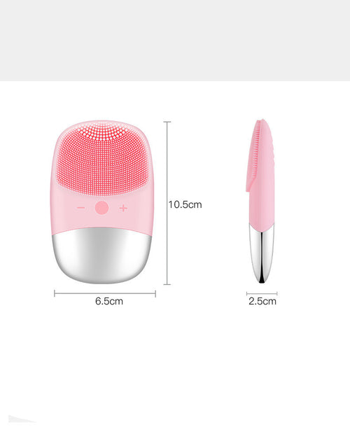 2-in-1 Silicone Face Brush: Deep Cleansing & Gentle Exfoliation for Glowing Skin