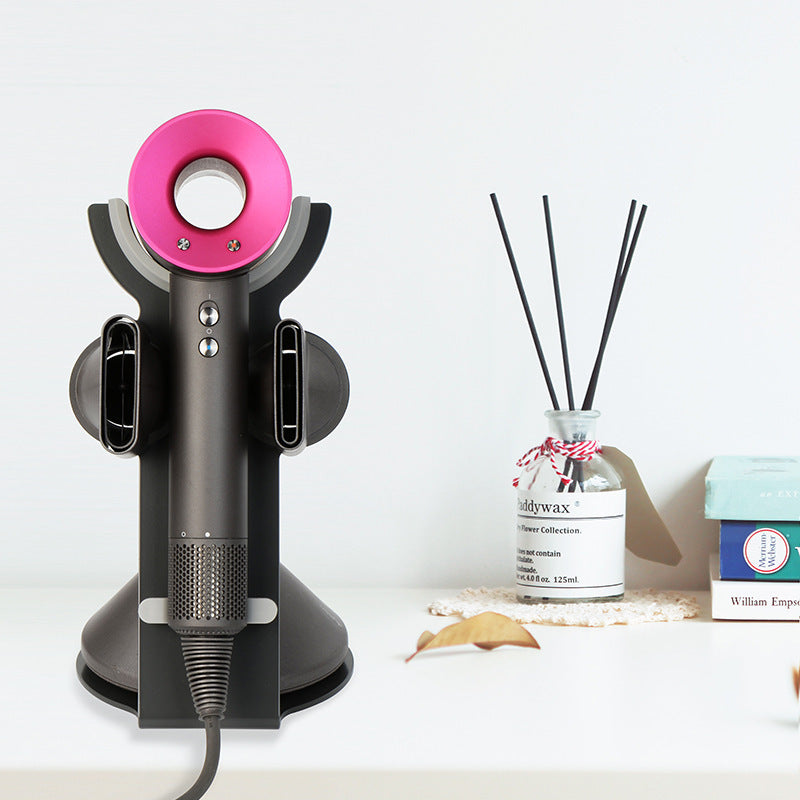 Hair Dryer Bracket Storage Rack