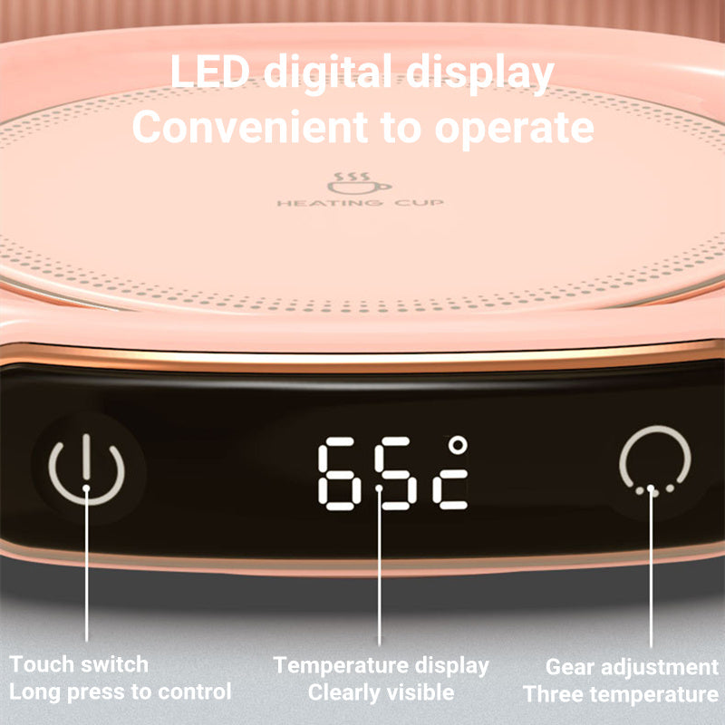Smart Coffee Mug Warmer Thermal Insulation Constant Temperature Coaster Heating Pad