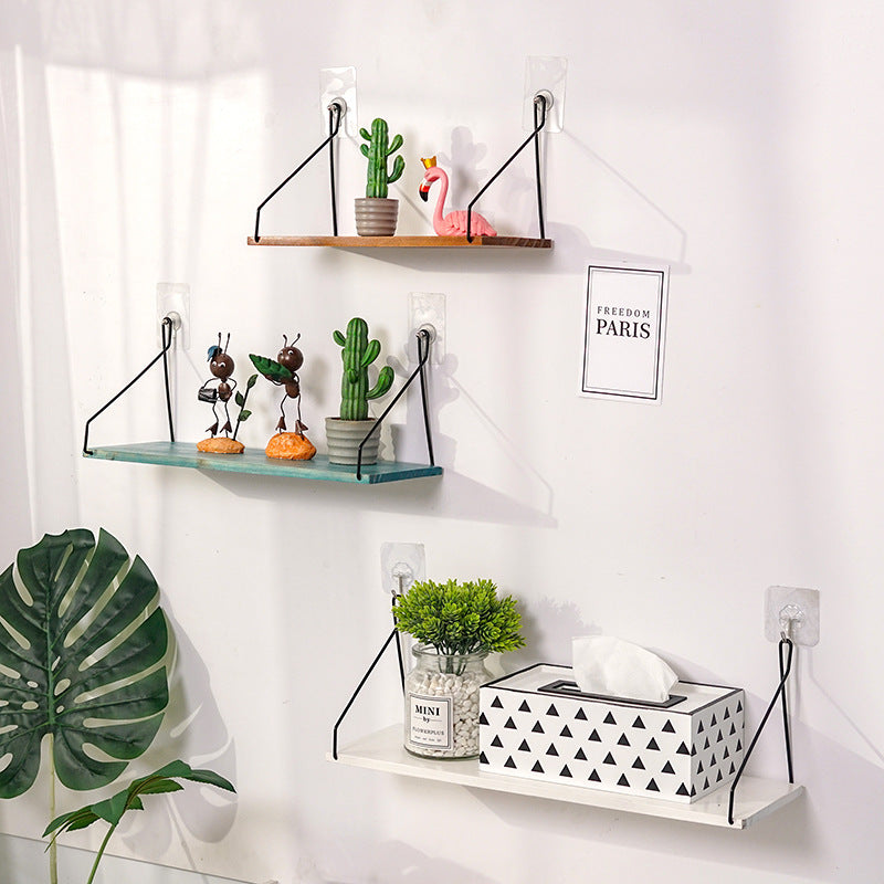 Creative Home Living Room Bedroom One Word Partition Storage Rack Finishing