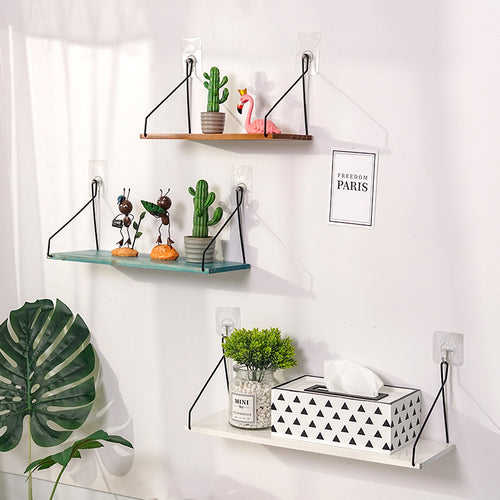 Creative Home Living Room Bedroom One Word Partition Storage Rack Finishing