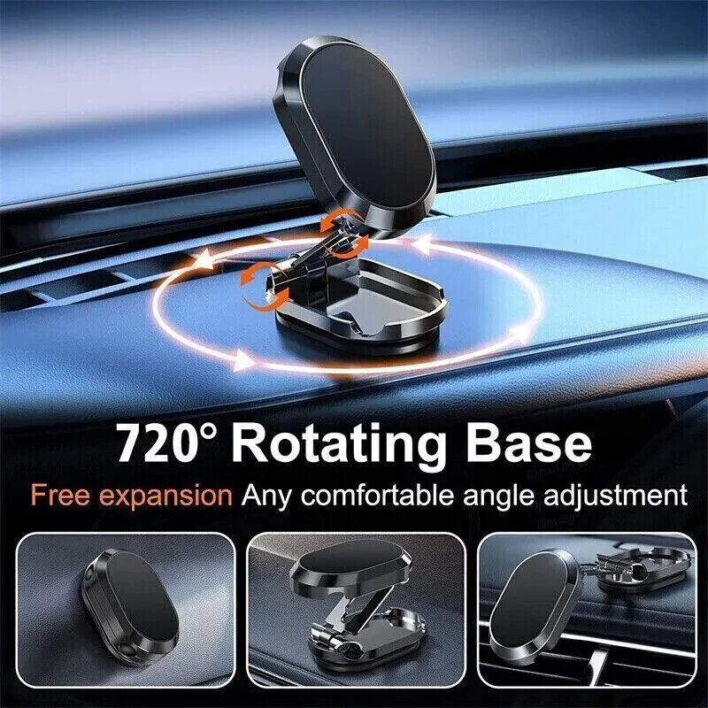 Magnetic Car Phone Holder—Secure, Hands-Free Mount for Safe Driving