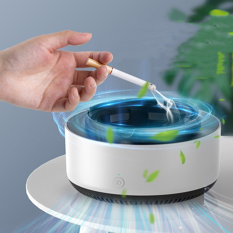 Smoke Removal Air Purification Ashtray - Portable Gadgets For Car and Home