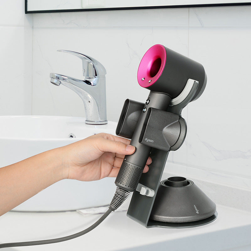 Hair Dryer Bracket Storage Rack