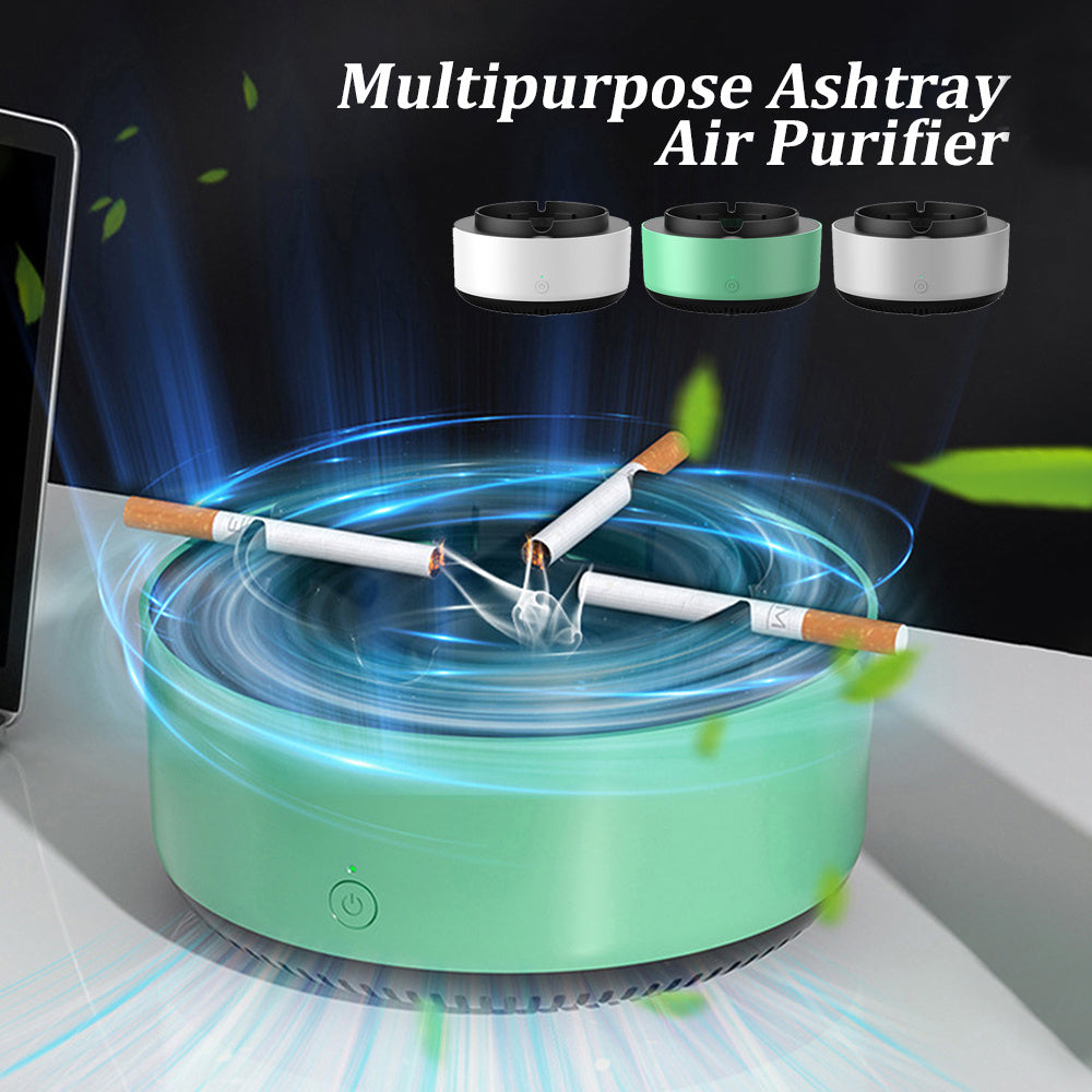 Smoke Removal Air Purification Ashtray - Portable Gadgets For Car and Home